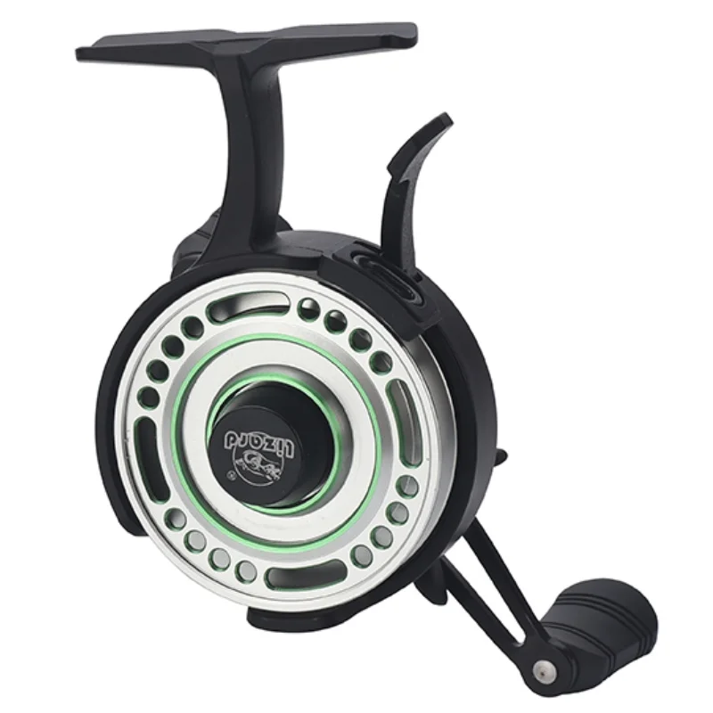 Ice Fishing Line - Lizard Free Runner Spool Reel met
