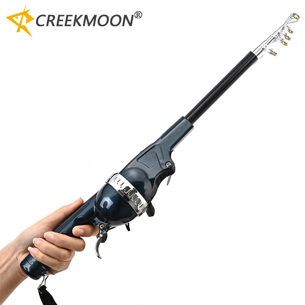 Freshwater Line - 1Set Duurzame Telescopische Mini Hengel Opvouwbare