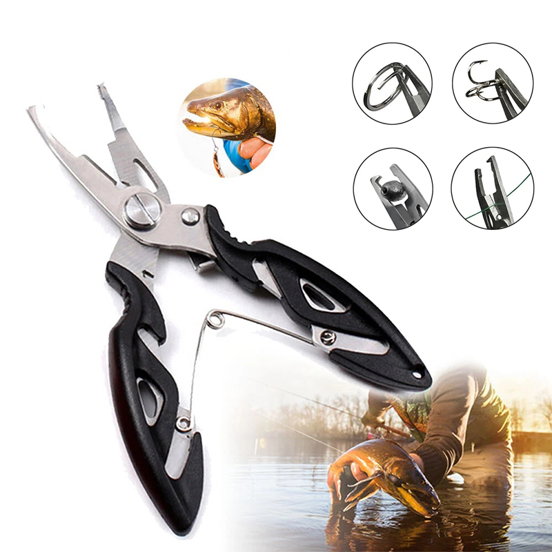 Fishing Line Cutter - Multifunctionele gebogen vistang schaar gevlochten lijn