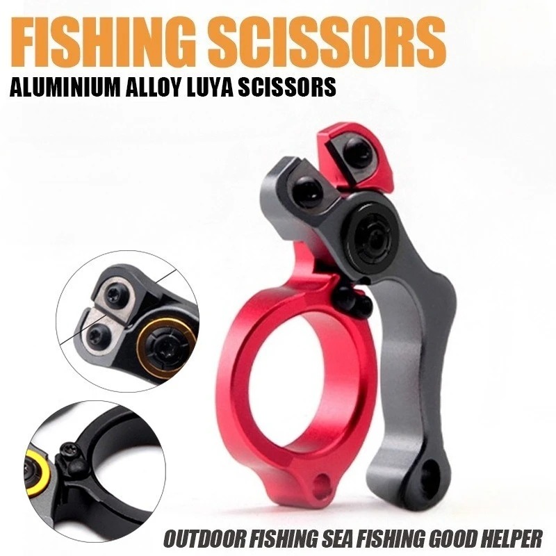 Fishing Line Cutter - Outdoor visgereedschap van aluminiumlegering, scherpe snijder