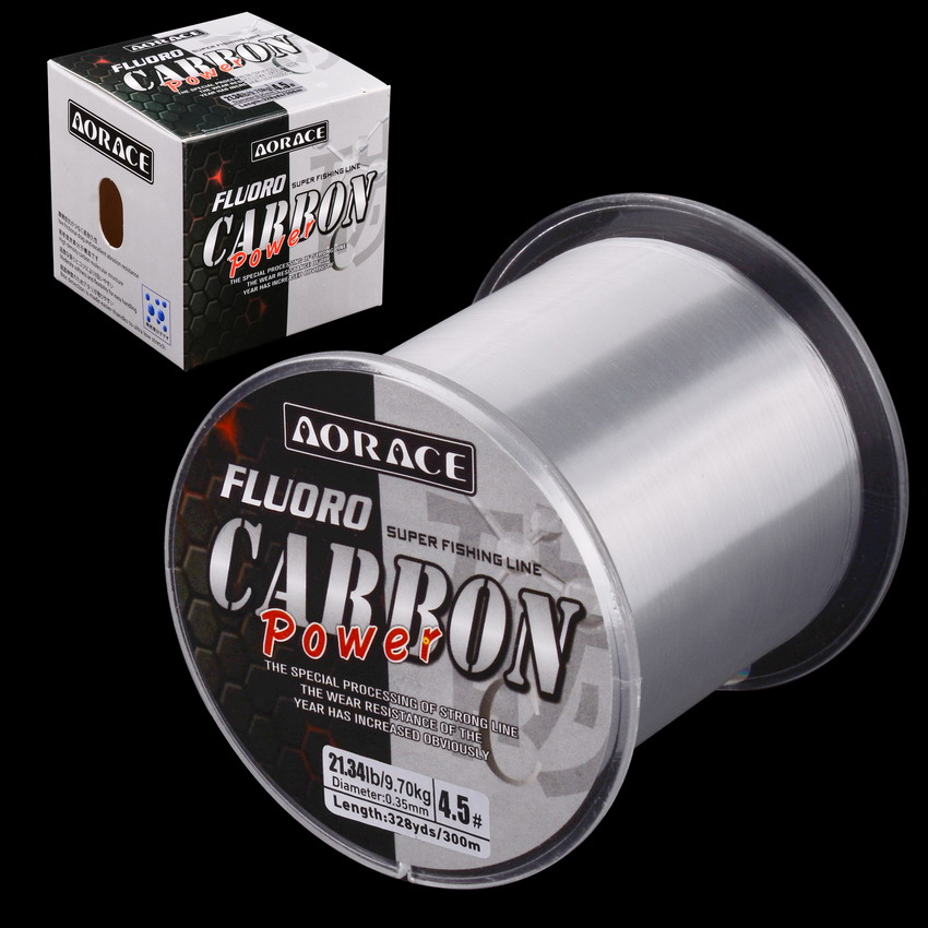 Ice Fishing Line - Aorace 300M Fluorocarbon Vislijn Japanse Geïmporteerde