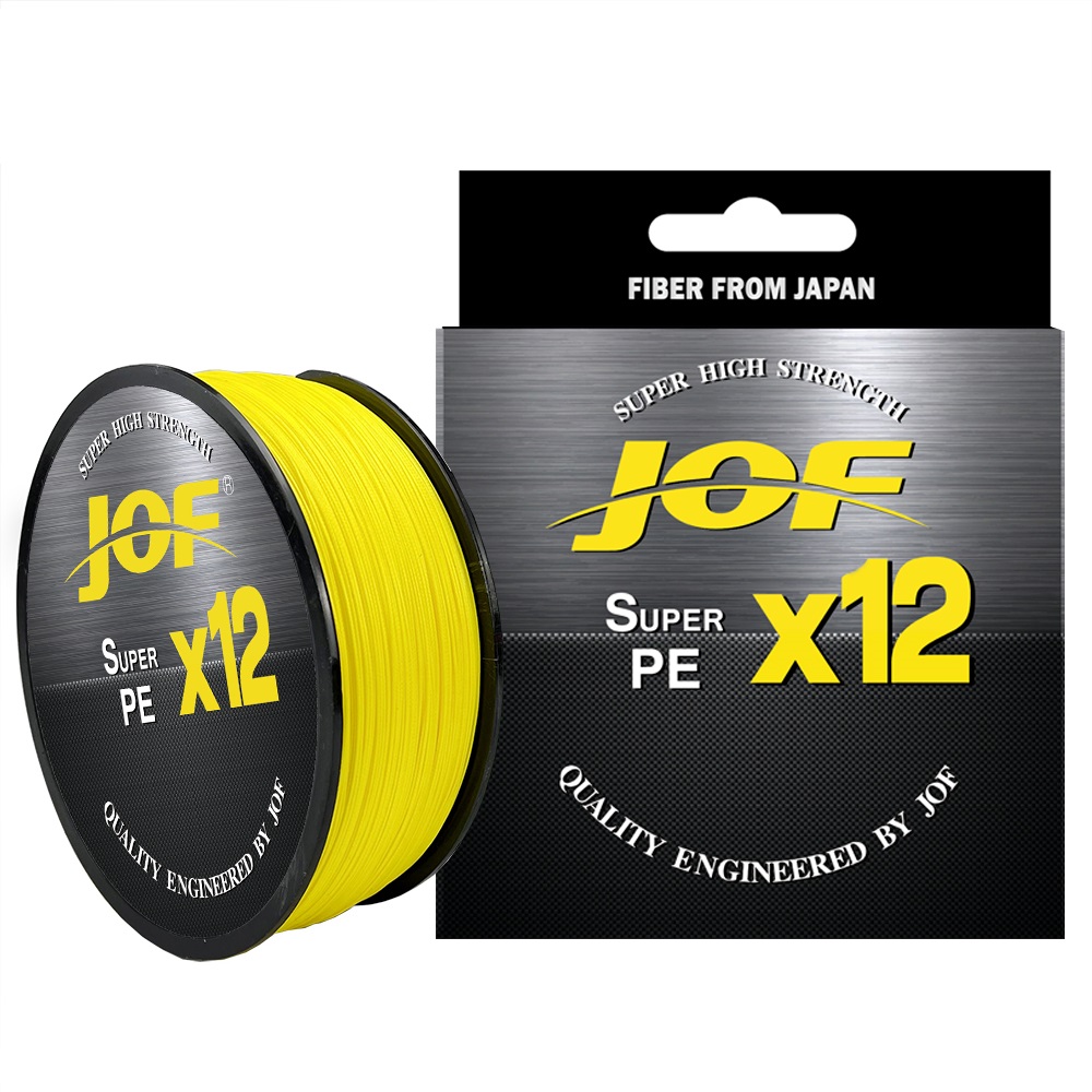JOF X12 500M 300M Gevlochten V - Ice Fishing Line recensie en prijs