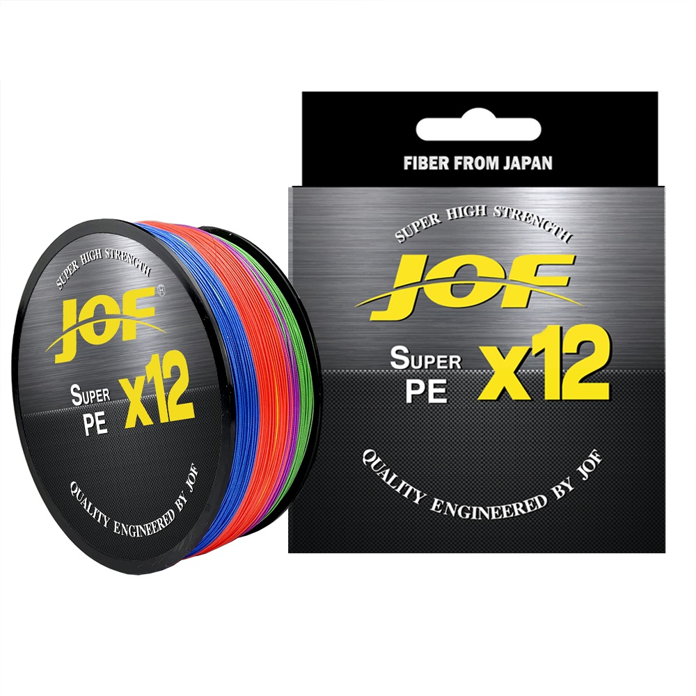 JOF X12 500M 300M Gevlochten V - Ice Fishing Line recensie en prijs